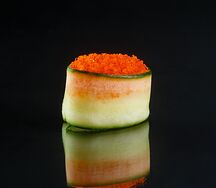 Гункан с тобико оранжевой