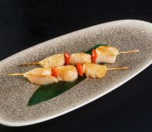 Шашлычки из гребешка