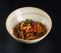 Лапша Харусаме с говядиной