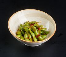 Бобы эдамаме и спайси