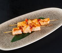 Шашлычки из лосося