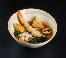 Набэ удон темпура