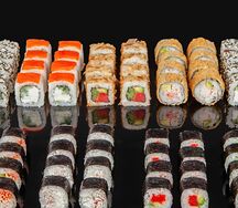 Голодный лосось Luxury сет