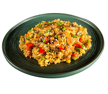 Тяхан с курицей