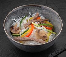 Фунчоза с говядиной