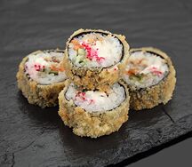 Темпура с угрем (1/2 порции)