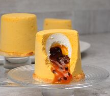 Пирожное Манго-маракуйя