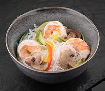 Фунчоза с креветками