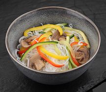 Фунчоза с овощами