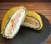 Бургер с копченой курицей детский