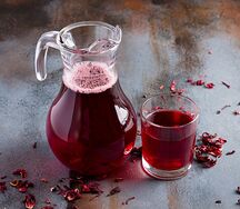 Холодный чай каркаде