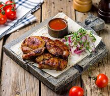 Шашлык из куриного филе