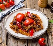 Оджахури с грибами