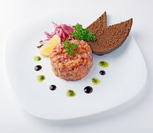 Тартар из сёмги
