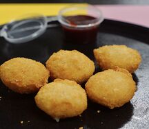 Сырные медальоны