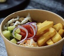 Брат с медово-горчичным соусом