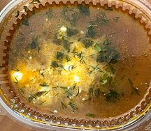 Солянка сборная из копчений