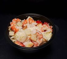 Цезарь с креветками 