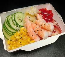 Поке с креветками 