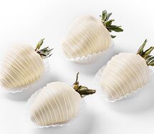 Клубника в белом шоколаде