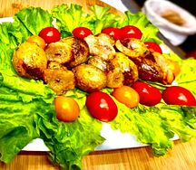 Картофель с курдюком