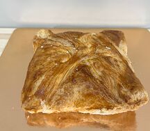 Хачапури слоенная с сыром