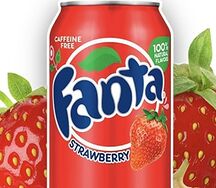 Фанта клубничная 0.33жб сша