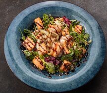 Теплый с морепродуктами 