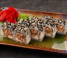 Жареный лосось