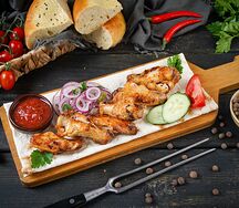 Куриные крылышки на мангале