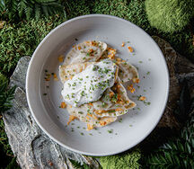 Вареники с картошкой и жареным луком