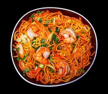 Сингапури праунс чоумейн