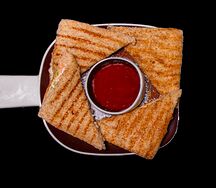 Гриль овощной сэндвич с сыром