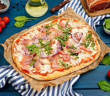 Римская пицца Мясное ассорти 