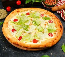 Пицца Цезарь с курочкой