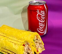 Шаурма и Coca-Cola