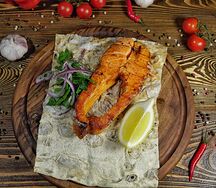 Шашлык из филе семги