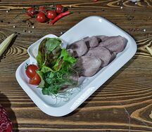 Язык говяжий с хреном