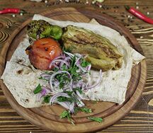 Овощи на мангале