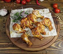 Шашлык из куриных крыльев