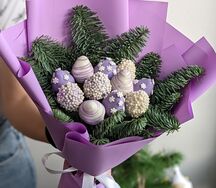 Клубничный букет Сиреневое созвездие