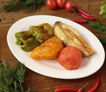 Шашлык из овощей