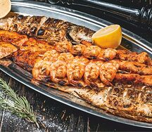 Шашлык микс из морепродуктов