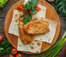 Маринованное куриное филе на гриле