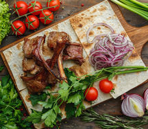 Шашлык из корейки баранины