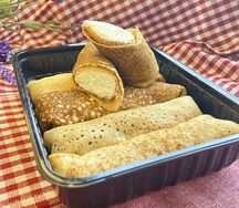 Блинчики с творожком