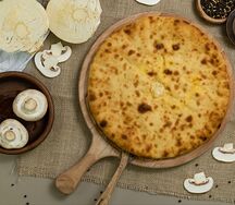 Осетинский пирог с капустой и грибами