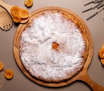 Осетинский пирог с абрикосом