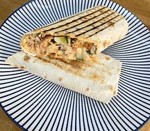 Шаурма в обычном лаваше