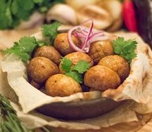 Шашлык из шампиньонов